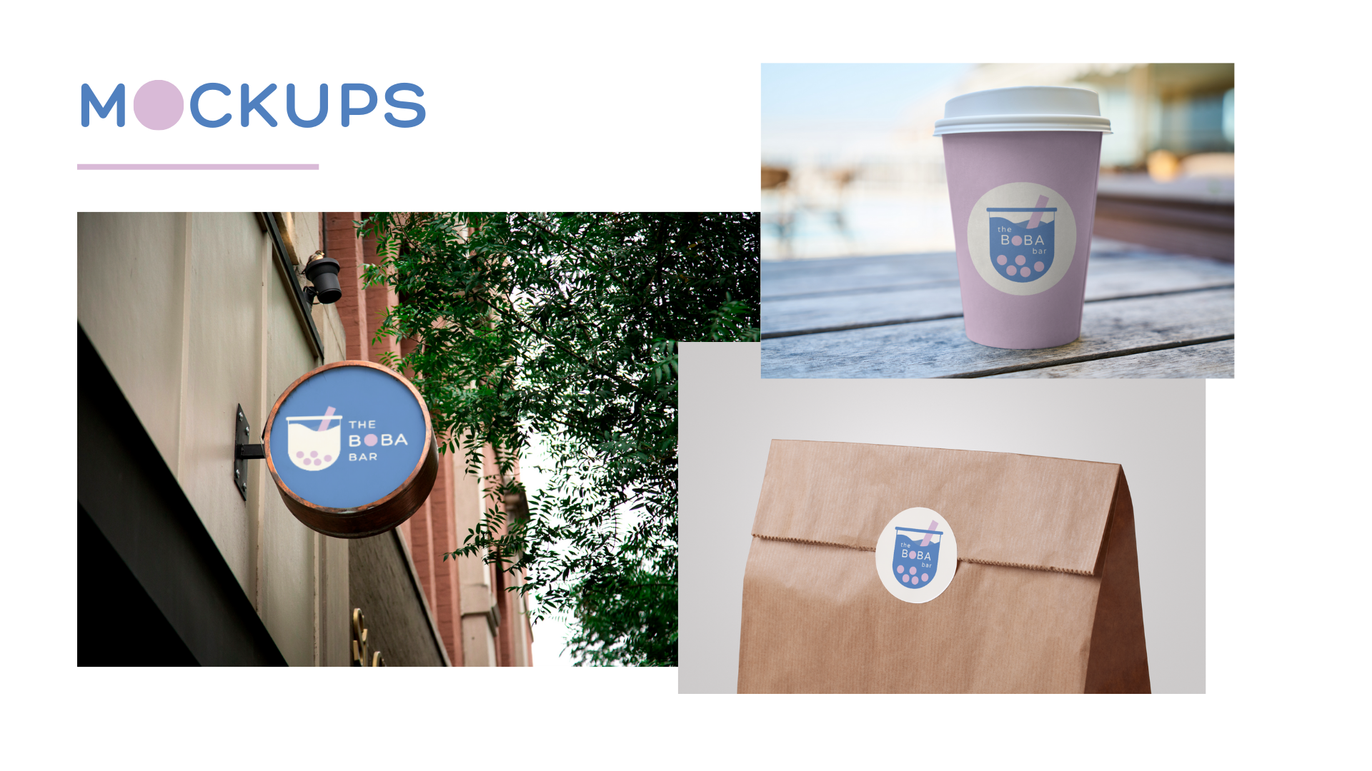 Boba Bar Mockups