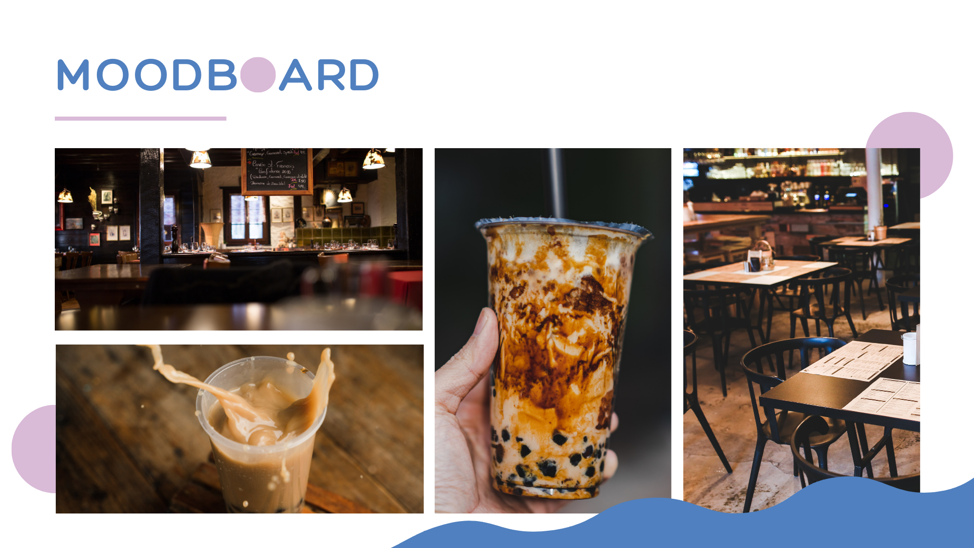 Boba Bar Moodboard